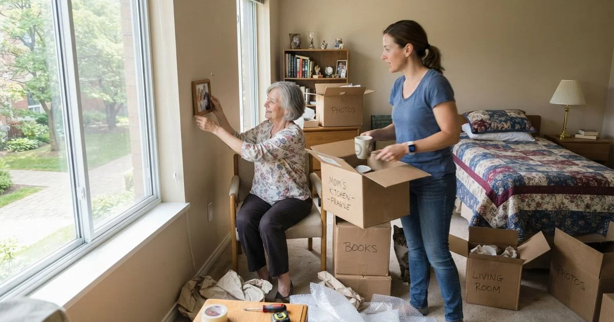 Moving a parent into a retirement home: the process, step by step